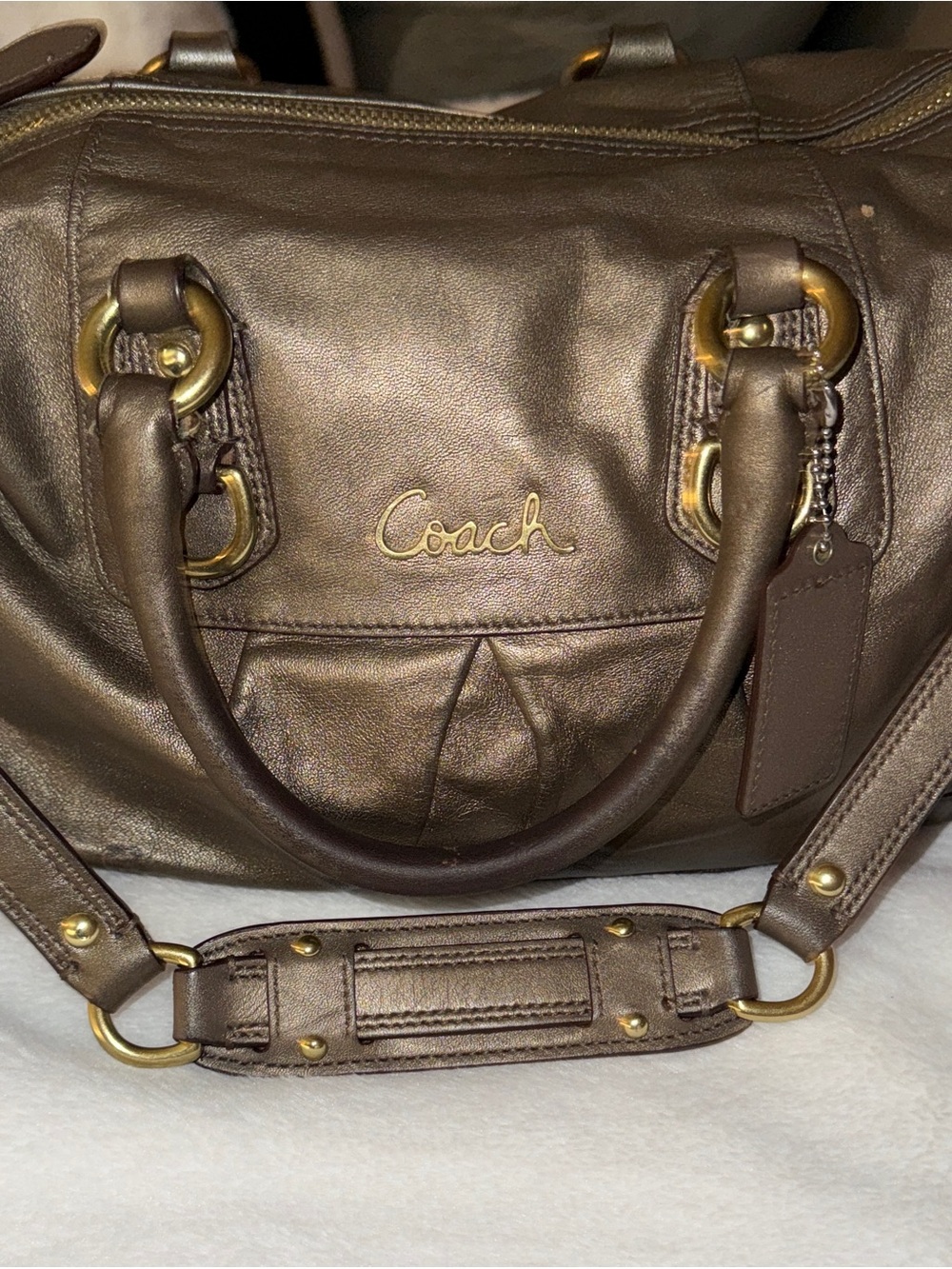 Coach Ashley leather bag (y2k coach) - Picture 3 of 9